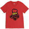 beer king V-Neck Tee