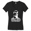 rollins for president  funny  comic henry rollins punk rock tv p Women's V-Neck T-Shirt