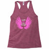 i wear pink for my mom Racerback Tank