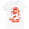 call me snake Ladies Fitted T-Shirt