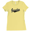 grandpa Ladies Fitted T-Shirt