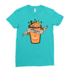 pupkin spice latte Ladies Fitted T-Shirt