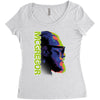 mcgregor face Women's Triblend Scoop T-shirt