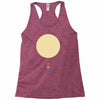 minimal solar system Racerback Tank