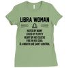 Libra Woman Ladies Fitted T-Shirt