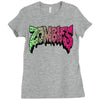 zombies (4) Ladies Fitted T-Shirt