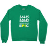 pi day 2015 pie math Crewneck Sweatshirt