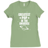 Greatest Pop In The Univers Ladies Fitted T-Shirt
