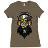 zombi hop hop Ladies Fitted T-Shirt