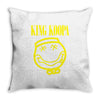 king of grunge Throw Pillow