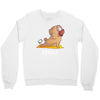 yoga pug exhale Crewneck Sweatshirt