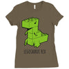 legosaurus rex Ladies Fitted T-Shirt