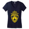 nova corps Women's V-Neck T-Shirt