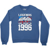 legends are born in 1996 hoodie 5 Crewneck Sweatshirt