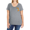 alligator Ladies Curvy T-Shirt