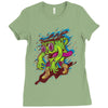 zombie cup Ladies Fitted T-Shirt