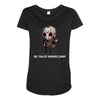 see you at summer camp! Maternity Scoop Neck T-shirt