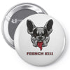 french kiss Pin-back button