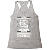 Never Underestimate A Papaw With An Engineer Degree Racerback Tank
