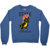 style is the message Crewneck Sweatshirt
