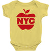 nyc big apple Baby Onesie