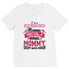 running mommy V-Neck Tee
