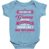 They Call Me Granny Partner In Crime Funny Baby Onesie
