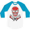 skull meat 3/4 Sleeve Shirt