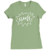 slaves logo Ladies Fitted T-Shirt
