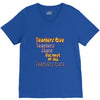 teachers give, share, care V-Neck Tee
