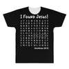 i Found Jesus All Over Men's T-shirt