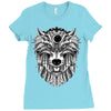 wolf Ladies Fitted T-Shirt