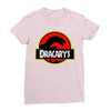 dracarys logo Ladies Fitted T-Shirt