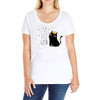Halloween Cat Ladies Curvy T-Shirt