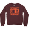 straight outta second grade Crewneck Sweatshirt