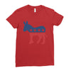 keledai Ladies Fitted T-Shirt