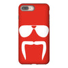 aviator sunglasses horseshoe fu manchu biker mustache iPhone 8 Plus