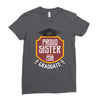 proud sister of a 2018 graduate. Ladies Fitted T-Shirt