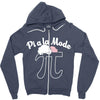 pi a la mode Zipper Hoodie