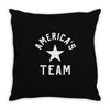 americas team Throw Pillow