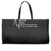 not that calm Weekender Totes