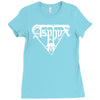 asphyx logo Ladies Fitted T-Shirt