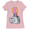 pop tart Ladies Fitted T-Shirt