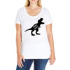 Mommysaurus Ladies Curvy T-Shirt