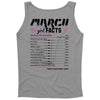 March Girl Facts Pisces Tank Top