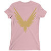 Maverick Gold Print Ladies Fitted T-Shirt