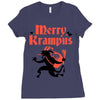 merry krampus Ladies Fitted T-Shirt