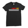 Fire White Ladies Fitted T-Shirt
