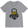 beer king V-Neck Tee