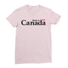 made in canada Ladies Fitted T-Shirt